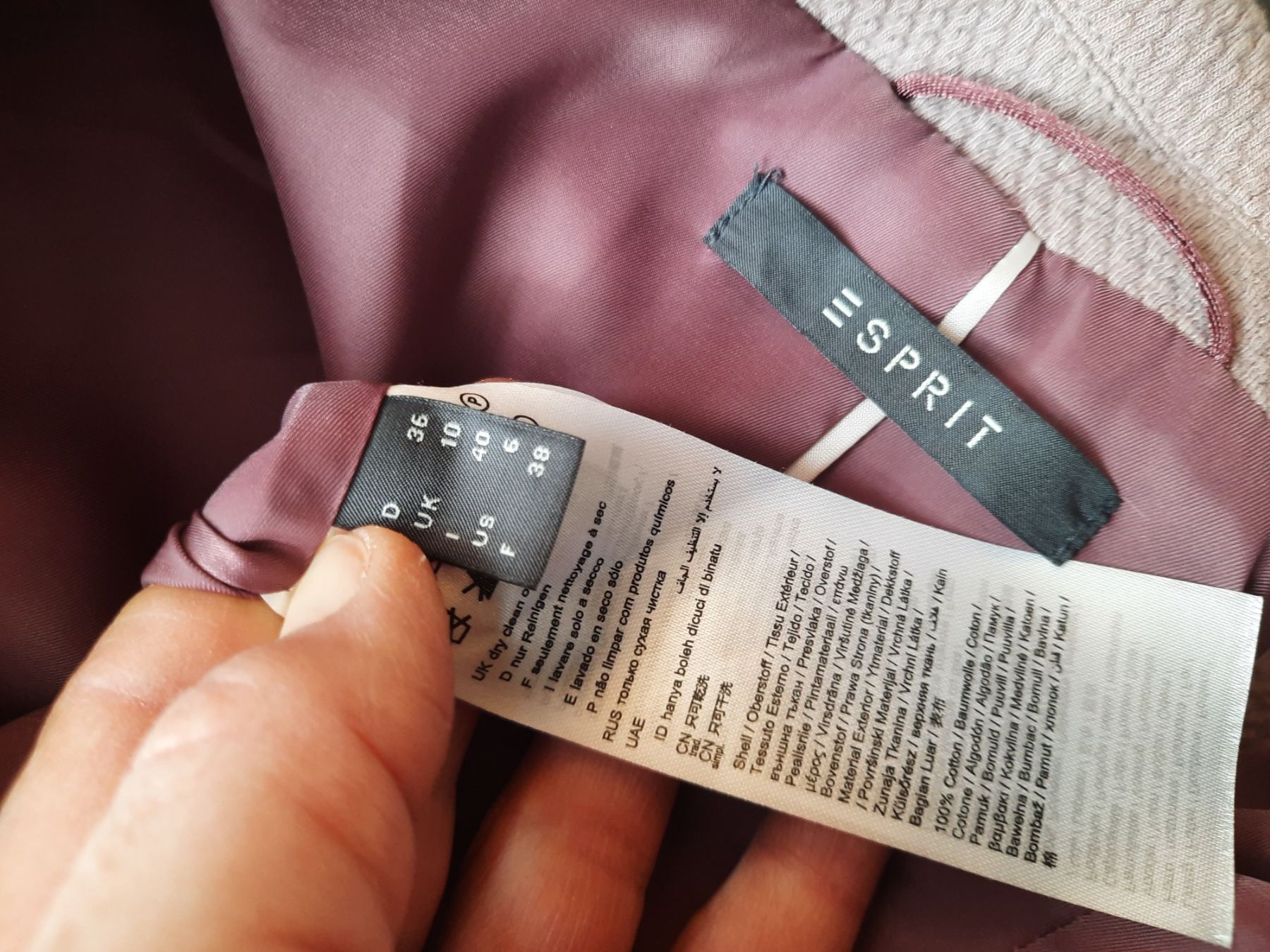 Esprit Giacche: ESPRIT  Damen Blazer Gr.36 – Nuovo (secondo la descrizione) da Buchs SG venduto da miska01 5