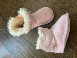 Babyboots mit 100% Merinowolle 6-12 Monate