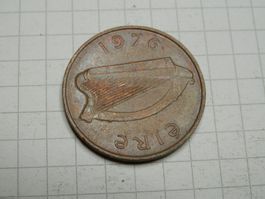 Irland  1 Penny, 1976
