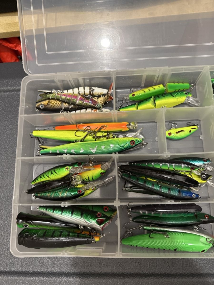 Appâts: Fischköder Set Kunstköder verschiedene Grössen neu – Neuf (Voir description) à Walperswil par Jonu316 2