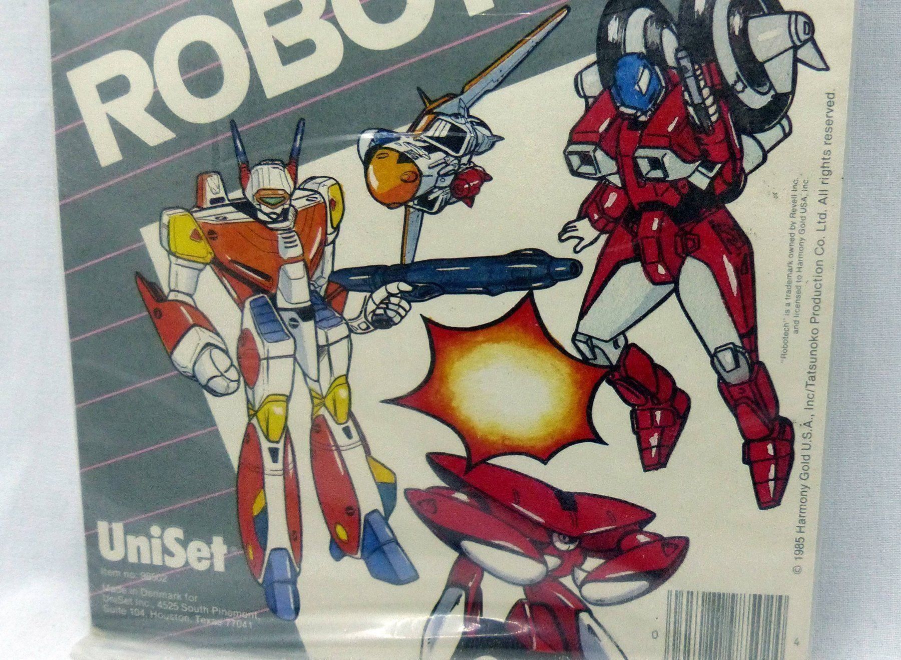 Giochi: 1985 ROBOTECH PRESS PEEL COMPLETE SERIE 1 & 2 STILL SEALED – Nuovo e nell'imballaggio originale da Lugano venduto da YouWantUS 3