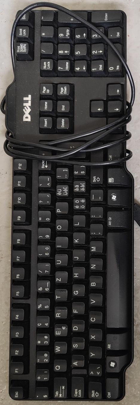 Dell Tastiere: Dell Standard Tastatur DE mit Ziffernblock – Usato da Möriken AG venduto da ste_sdp9