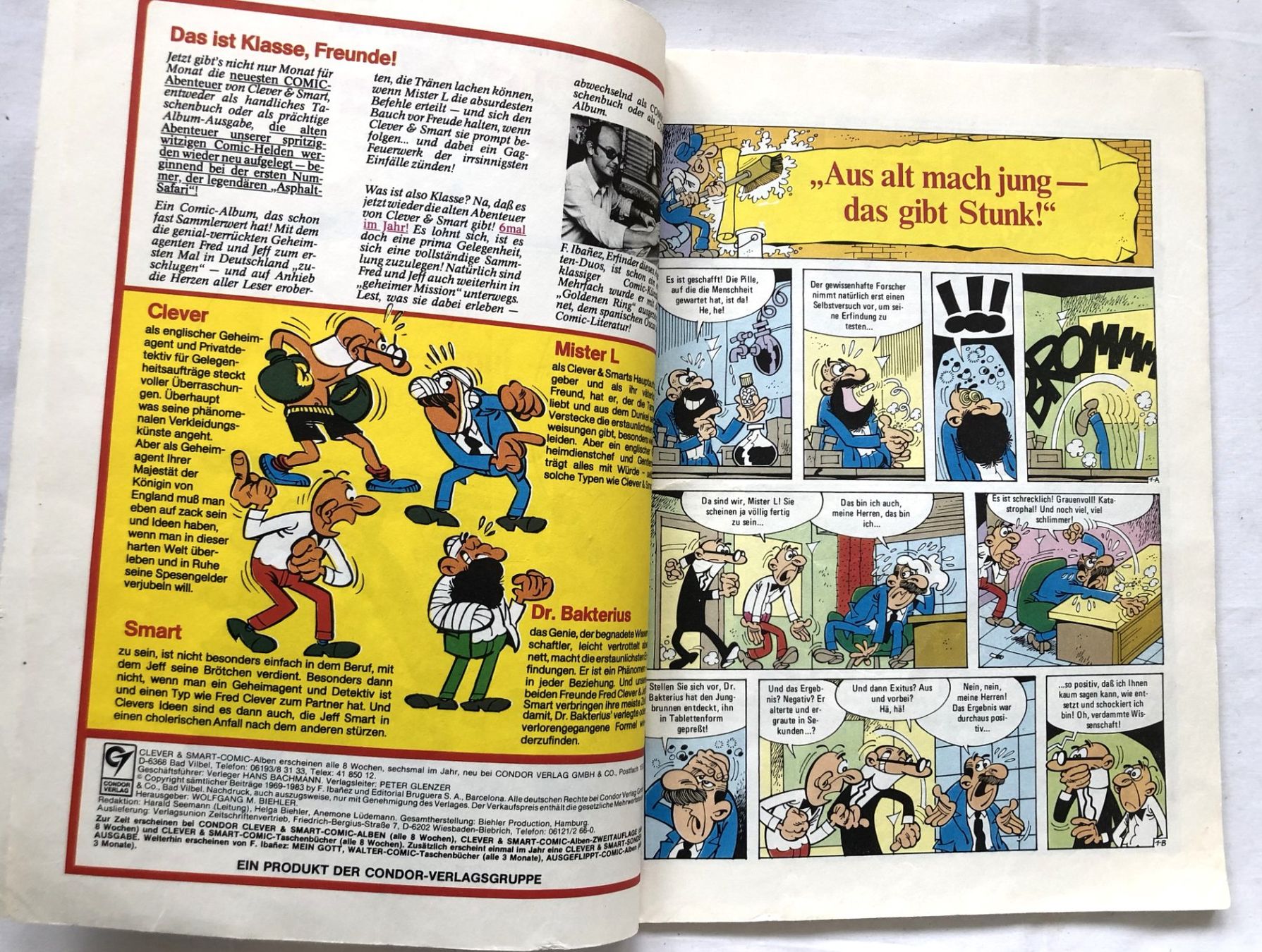 Fumetti: CLEVER & SMART - Nr.62 - 1.Auflage – Usato da Schaffhausen venduto da durruti 2