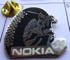 Pin NOKIA Reiter Metall