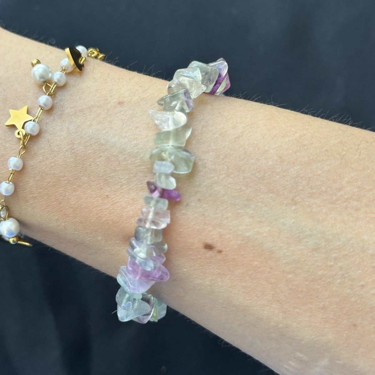 Armbänder & -reifen: Amethyst Quartz und Jade Armband – Gebraucht aus Givisiez von dor_xb9k