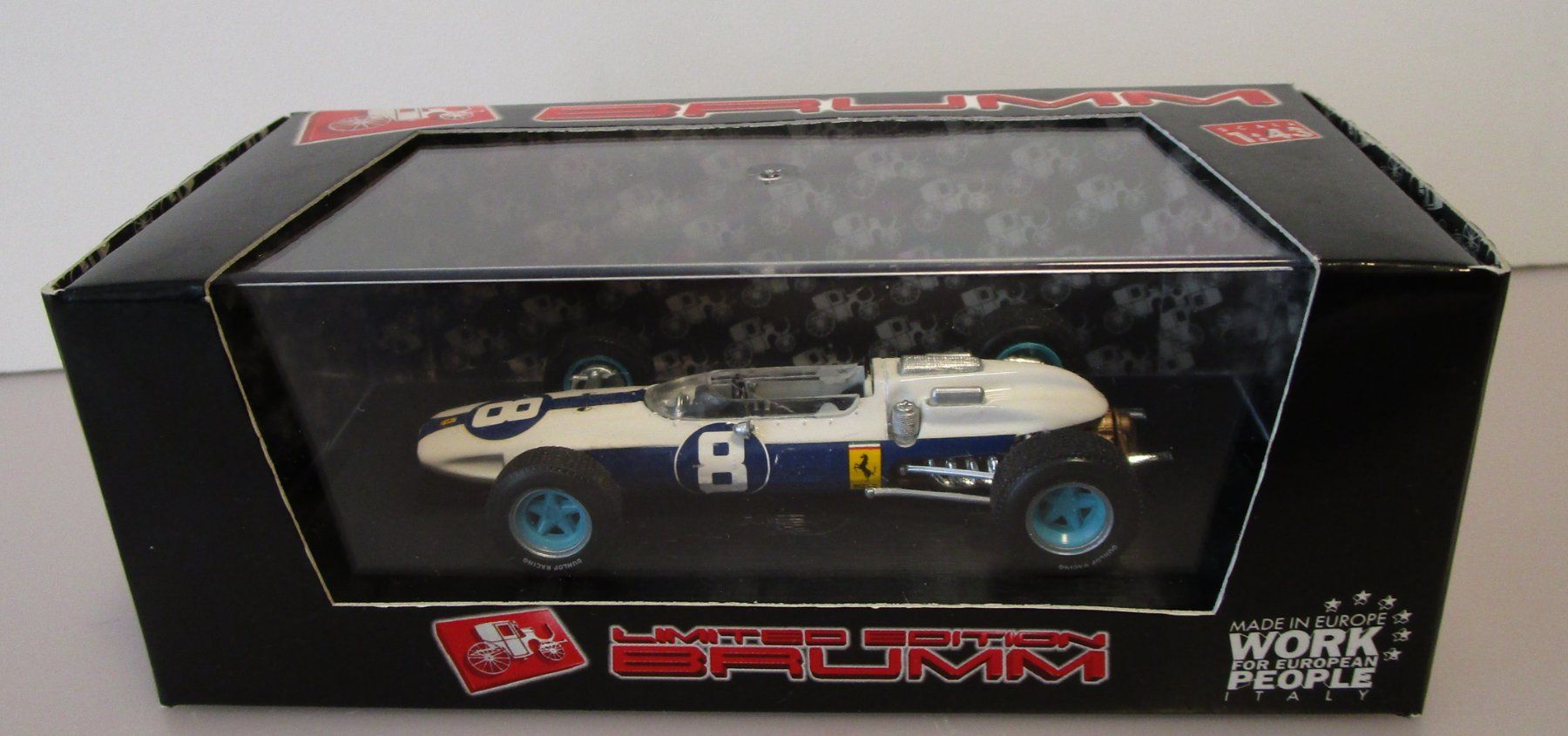 Ferrari Modellini d'auto: BRUMM FERRARI 158 G.P. MESSICO 1964 - R291B – Nuovo e nell'imballaggio originale da Chêne-Bourg venduto da breno56