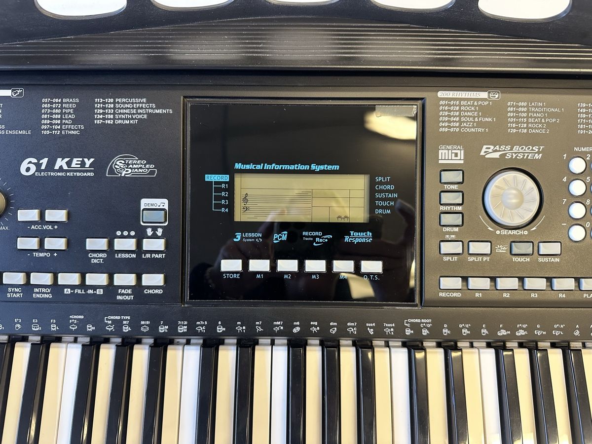 Elektron Strumenti musicali: 61 KEY Elektronik Keyboard – Usato da Sevelen venduto da Stopglobal. 1