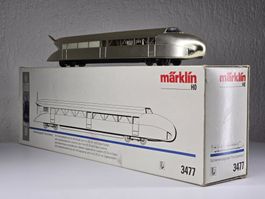 Märklin 3477, Schienenzeppelin, Delta / Digital, Vitrine