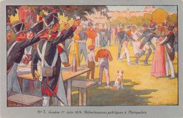 CP Officielle - Centenaire Réunion Genève à la Suisse N° 7