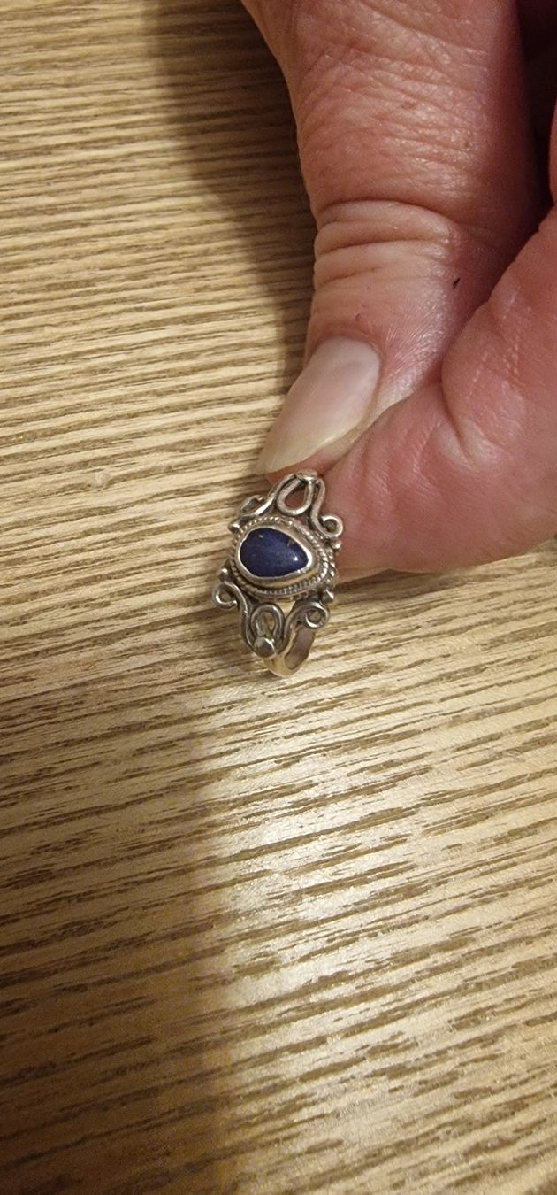 Bagues: Silber Ring 925 lazurit Stein – D'occasion à St. Gallen par mania03 3