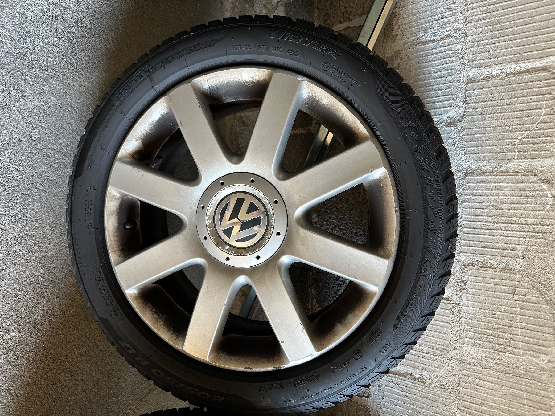 Volkswagen Pneus & Kompletträder: VW Golf Winterreäder – Gebraucht aus Zürich von karl0123 1