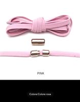 Flacker Pink elastische Schnürsenkel mit Schraubverschluss‪‪