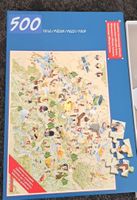 ämtliche Vermessung 500-Teile Puzzle - Schweiz Karte für Puz