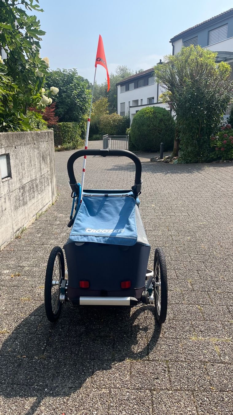 Croozer Rimorchi: Croozer Kid PLUS for 1 - Kinderanhänger – Usato da Männedorf venduto da nitwit 3