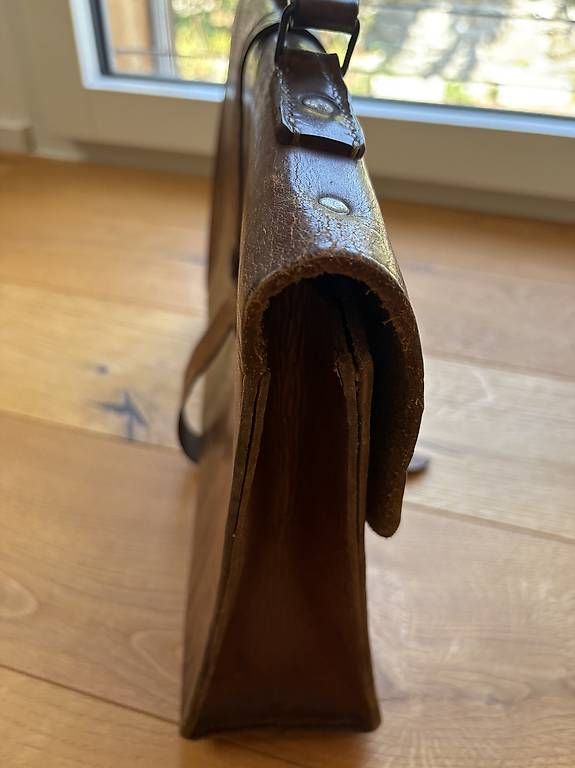 Valigie & Borse: Vintage Leder-Aktentasche aus Leder – Usato da Buus venduto da Frodo24 1