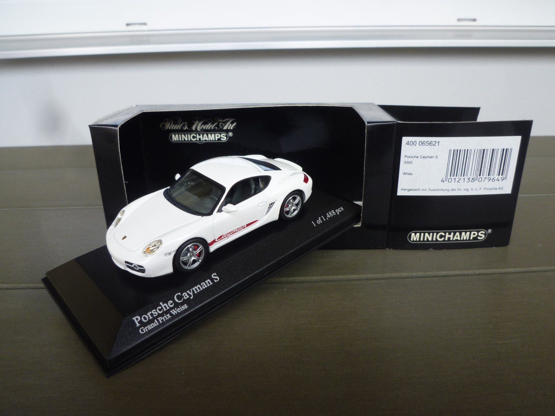 Porsche Modellautos: Porsche Cayman S (2005) – Neu und originalverpackt aus Flawil von Imperiosud