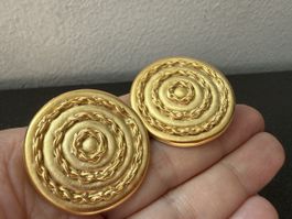 Vintage Ohrringe Clips Luxus Modeschmuck  