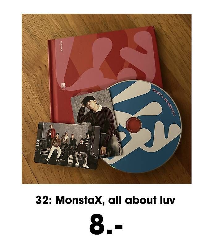CD: MonstaX all about luv Album – Usato da Rüfenacht BE venduto da lis_rc6n