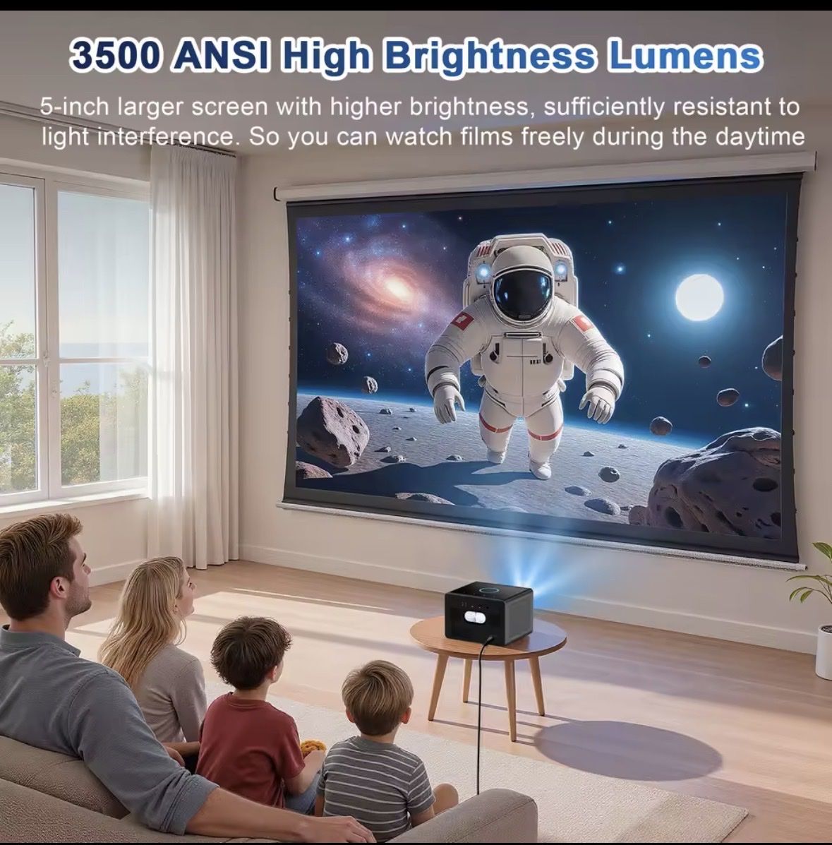 Proiettori: Horlat Projector 4k FHD – Nuovo (secondo la descrizione) da Dübendorf venduto da raj_x5xl 4