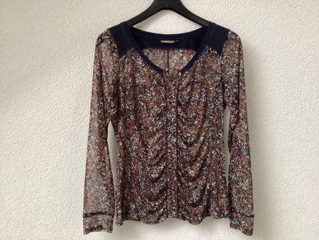 SANDWICH schicke, transparente Bluse , ca. Gr. 38 Herbstlook