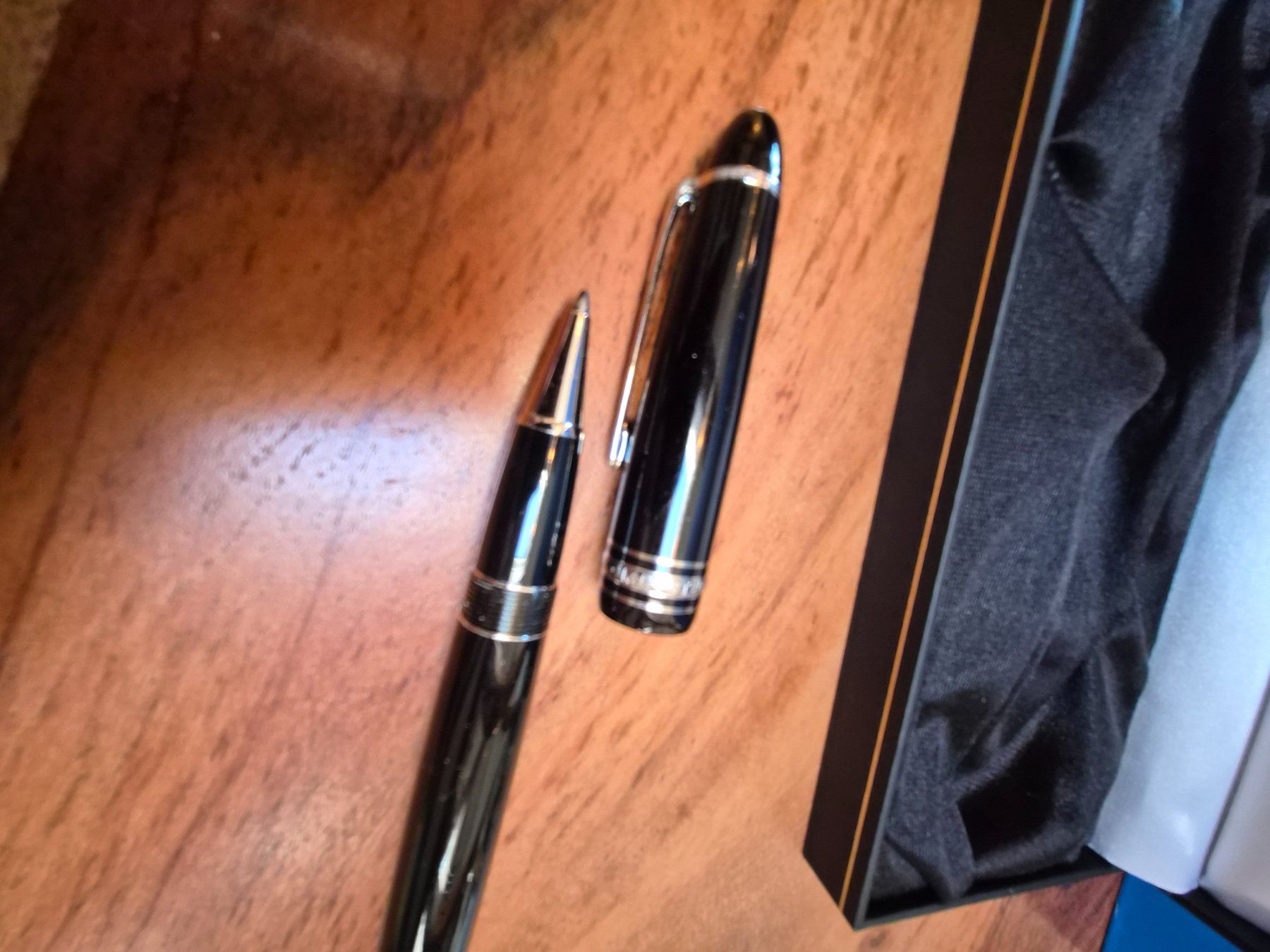 Montblanc Penna & Evidenziatori: MONT BLANC ROLLER – Nuovo e nell'imballaggio originale da Schönenberg ZH venduto da heaangst 3