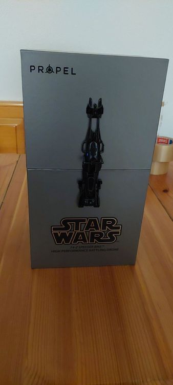 Propel Star Wars Vitrine mit Sammelbox für Speeder Bike 74-Z Drohne B