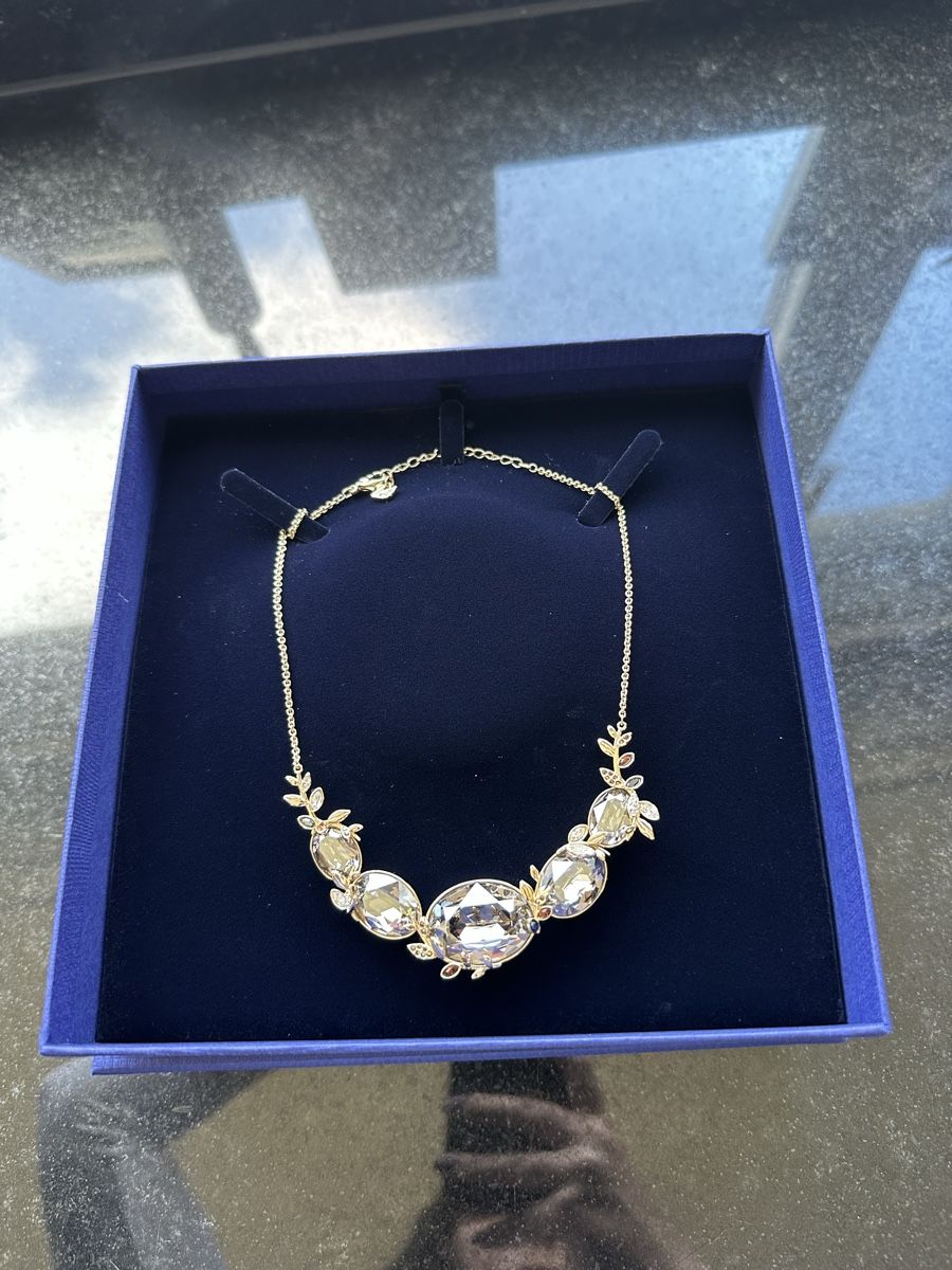 Swarovski Catenine: Swarovski Collier Gold – Nuovo e nell'imballaggio originale da Bern venduto da Shininglove