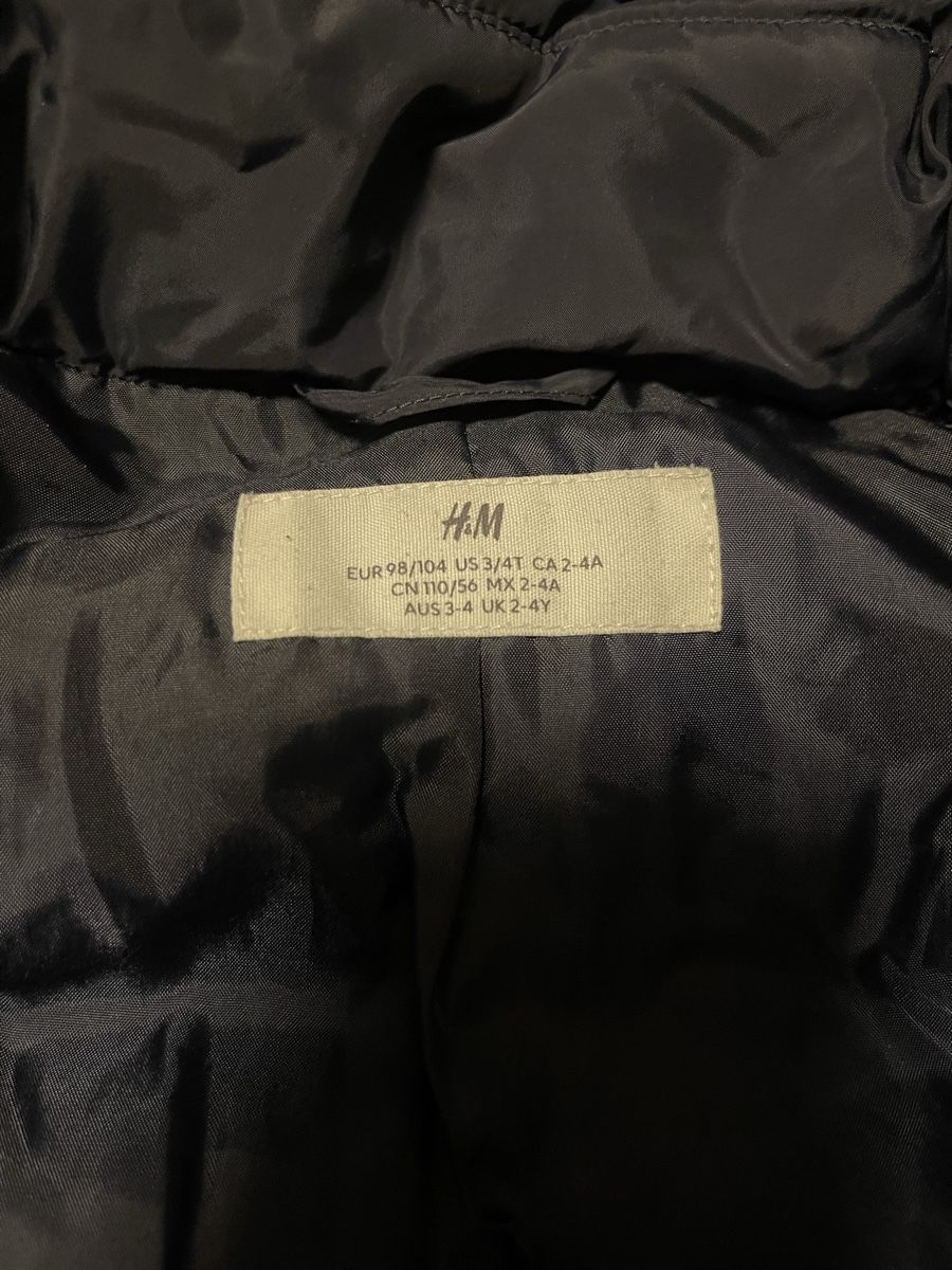 H&M Giacche & Cappotti: Winterjacke, dunkelblau, Gr. 98/104 – Usato da Rapperswil SG venduto da Jule1410 2