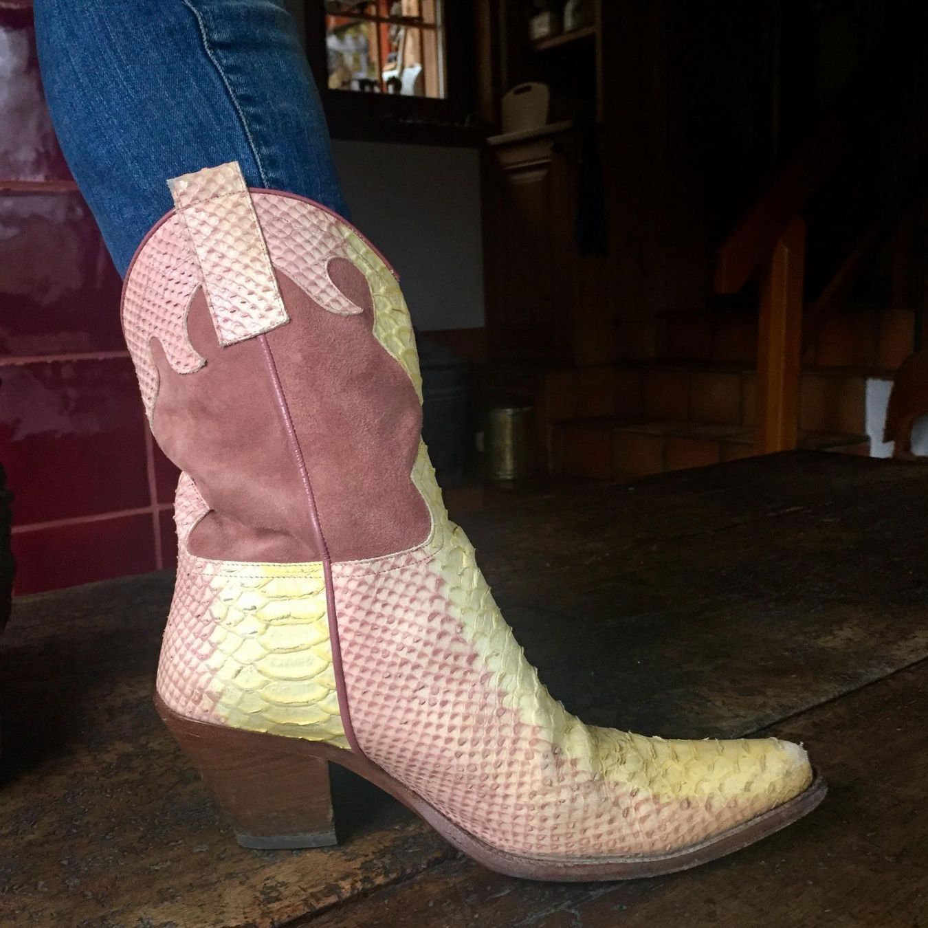 Scarpe da donna: Bottes Cowboyboots / Stiefel Cowboyboots – Usato da Martigny venduto da Lea_lucci 3