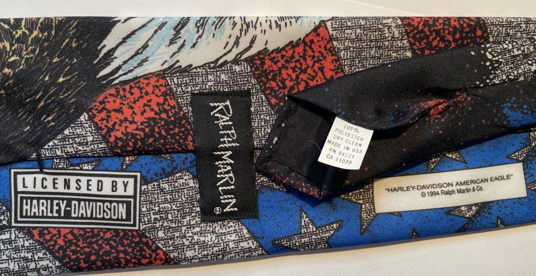 Krawatten: Harley-Davidson : cravate Ralph Martin & Co – Gebraucht aus APPLES von az02 3