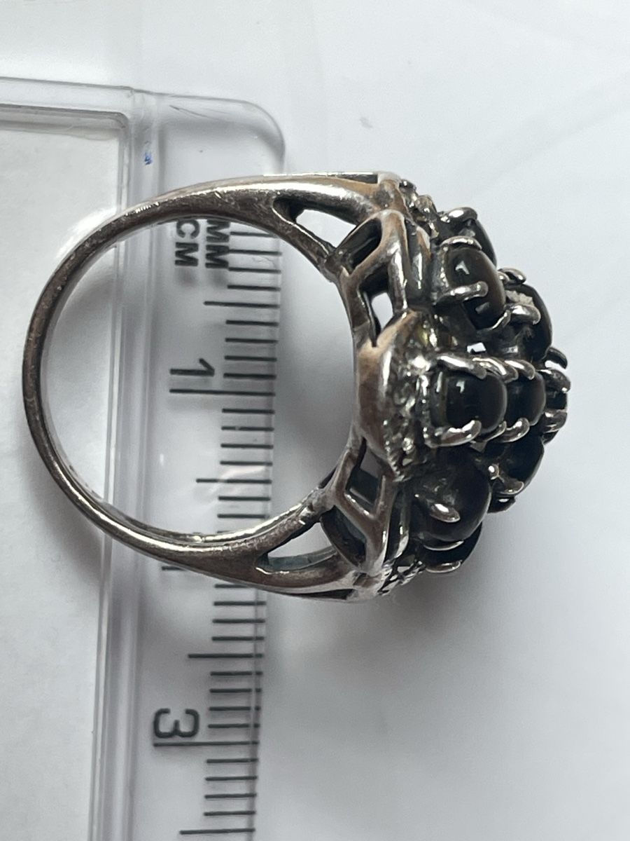 Anelli: Vintage Ring, Silber mit Onyx – Usato da Brugg AG venduto da Prima08 1