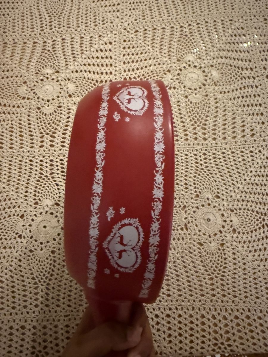 Pentole: Vintage Red Fondue Caquelon/Pan – Usato da Au ZH venduto da SNEKAR 1