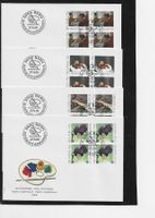 1986 PP  4x FDC 4 er