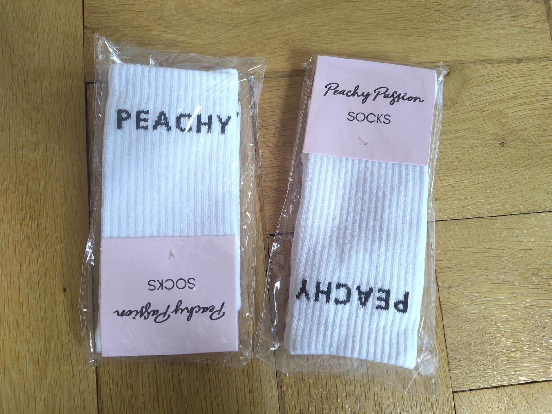 Calze: Socken Peachy Passion – Nuovo e nell'imballaggio originale da Bern venduto da Linii