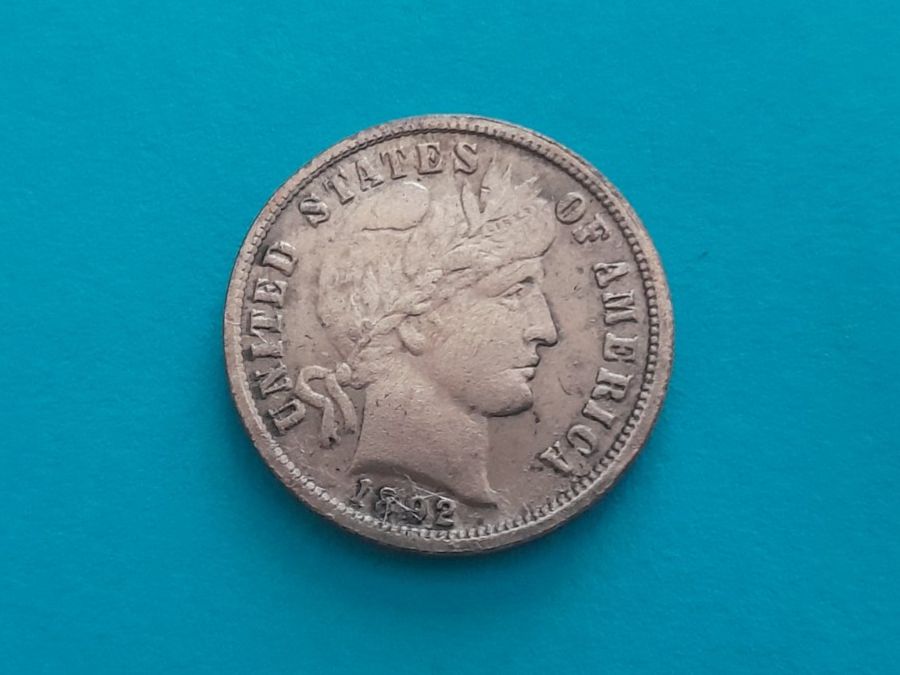 Toutes les monnaies: 1 Dime 1892, USA – D'occasion à Aarau par Reto_BA_01