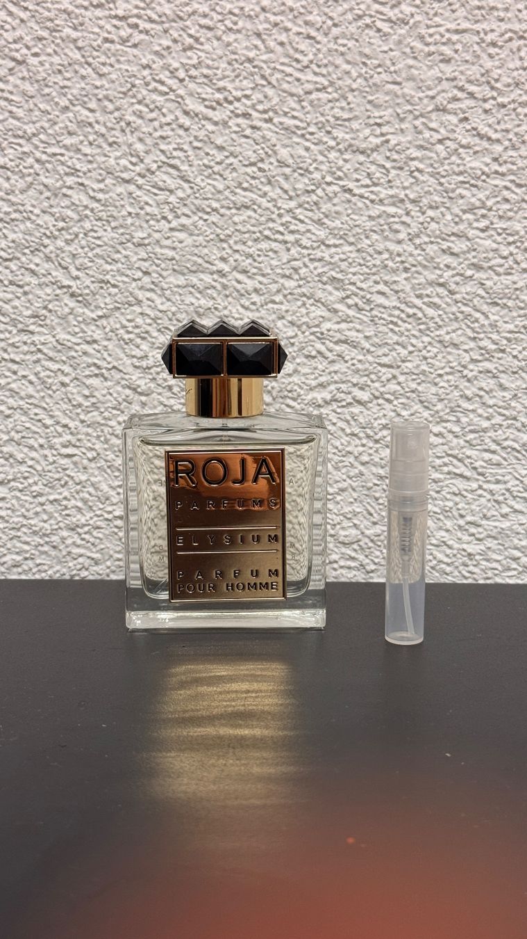 Roja Parfum & Eau de Toilette: Roja Elysium Parfum 3ml Tester – Gebraucht aus Ostermundigen von Vangiolillo