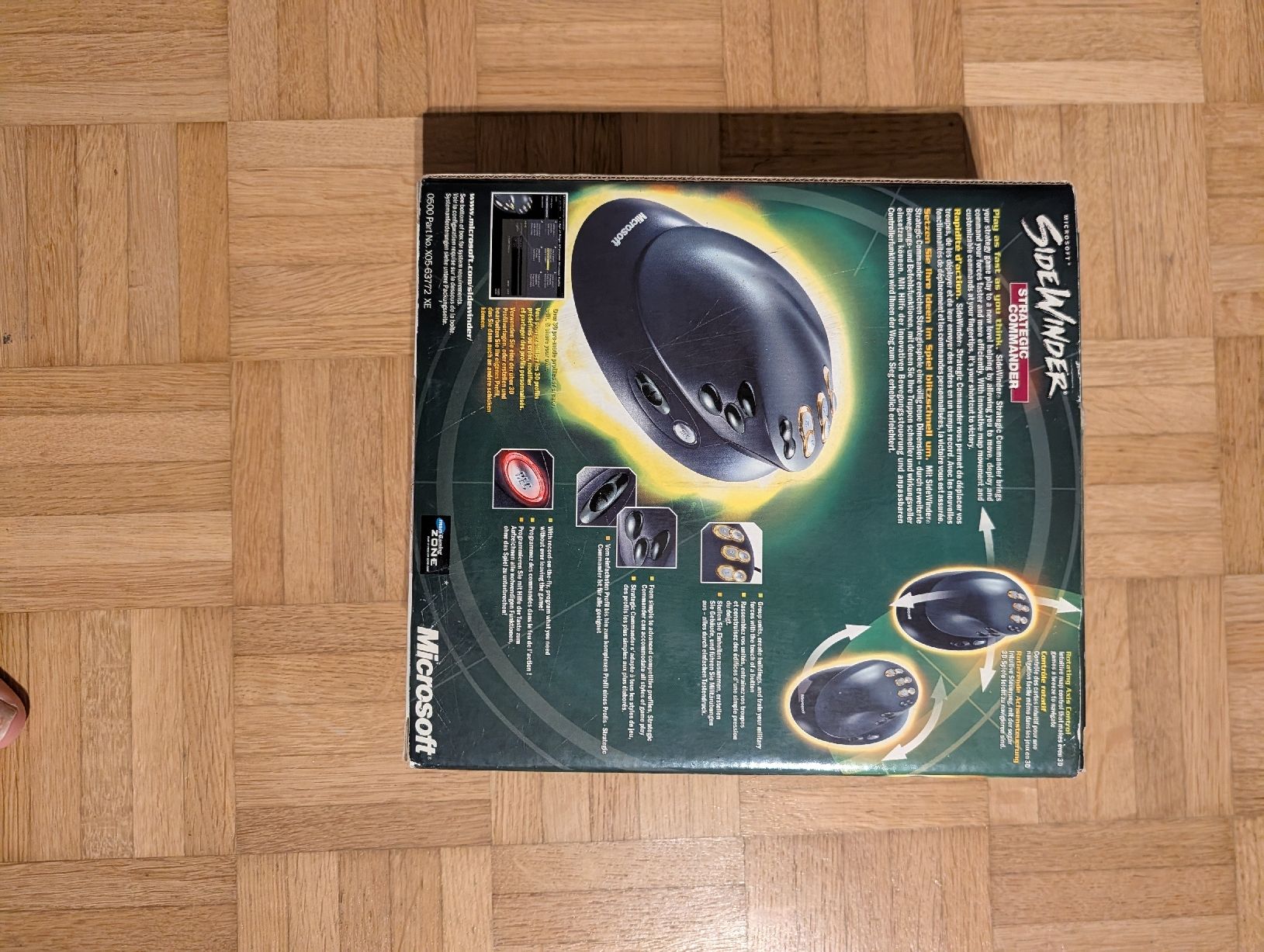 Microsoft Controller: Microsoft Sidewinder Strategic Commander, Top Zustand! retro – Nuovo e nell'imballaggio originale da Oberglatt ZH venduto da LR1989 1