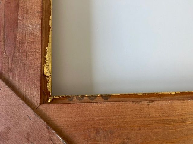 Cornici: Bilderrahmen - Leerrahmen -  blattvergoldet 50x60cm – Usato da Zollikofen venduto da pico27 2