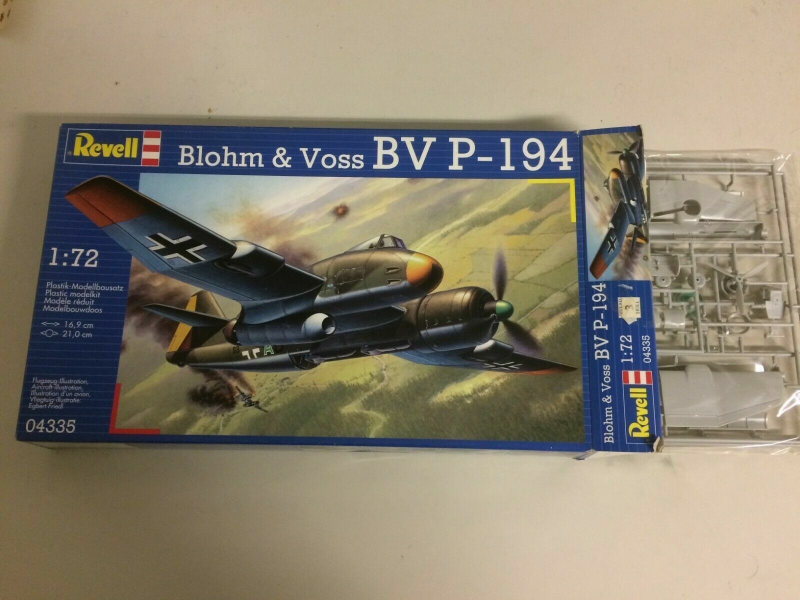 Revell Kit di modellismo & Modellini statici: plastic model kit scale 1/ 72 REVELL 04335 BLOHM & VOSS BV P – Nuovo e nell'imballaggio originale da Vezia venduto da Aquarius_Age 1