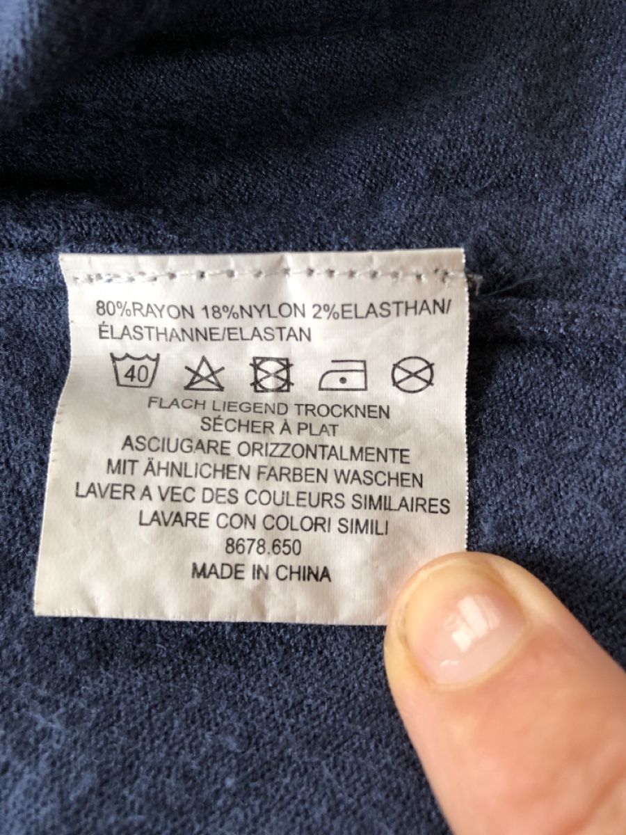 Ellen Amber Maglioni & Felpe: Blauer Rollkragenpullover lang ellen amber Gr. XL – Usato da Münsingen venduto da est_s6vf 1