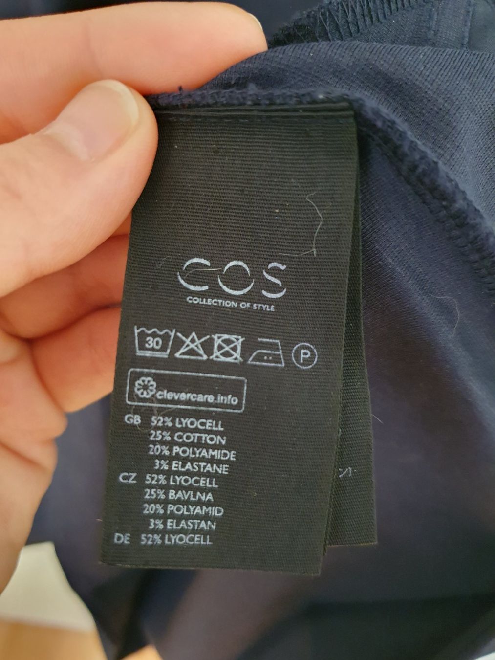 Cos Vestiti: Abito COS blu navy, taglia S – Usato da Langnau am Albis venduto da dav_n72f 4