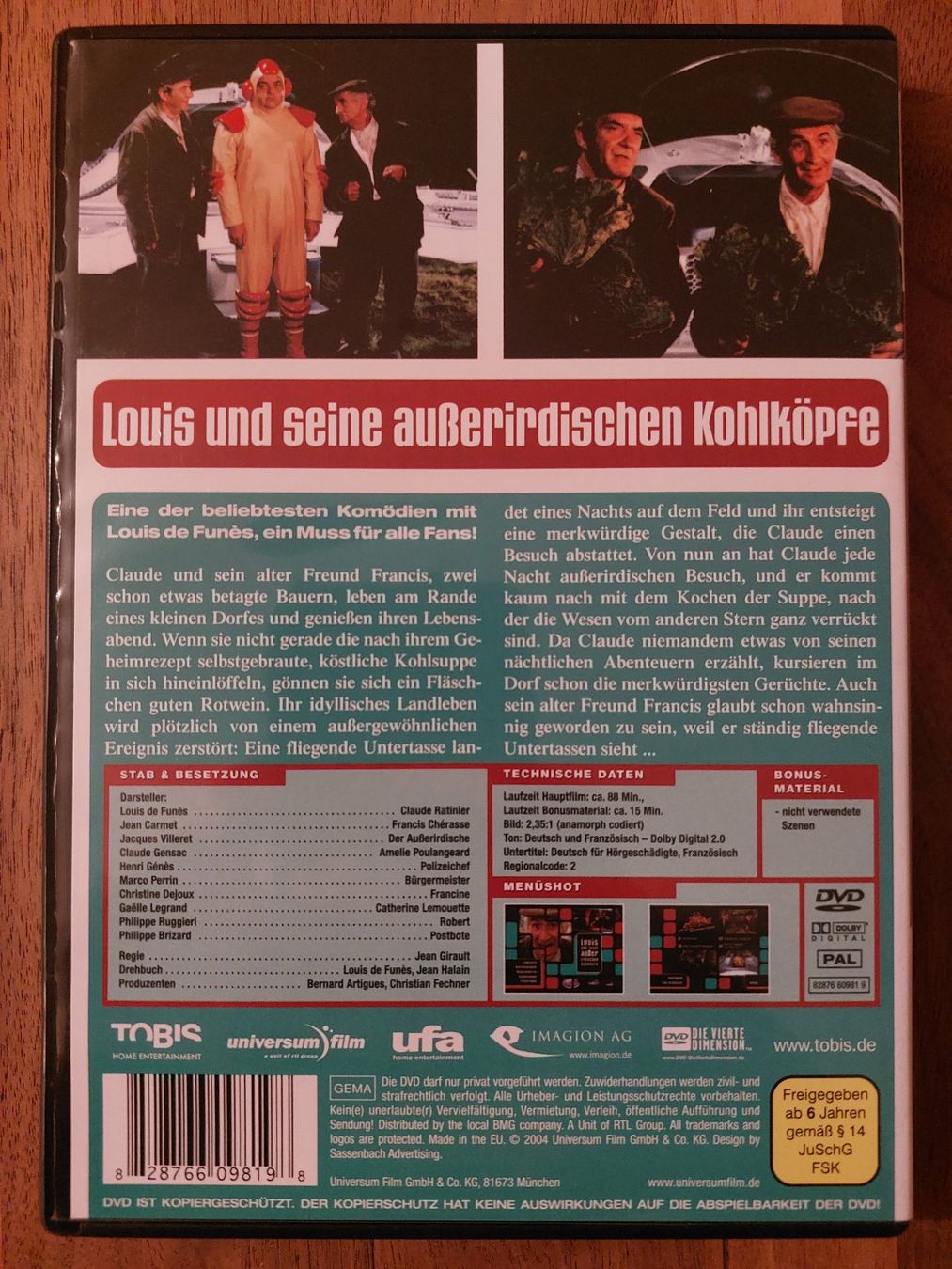 Alle DVDs: DVD - Louis de Funes Collection Box 1 – Gebraucht aus Rheinfelden von FilmAuktion 4