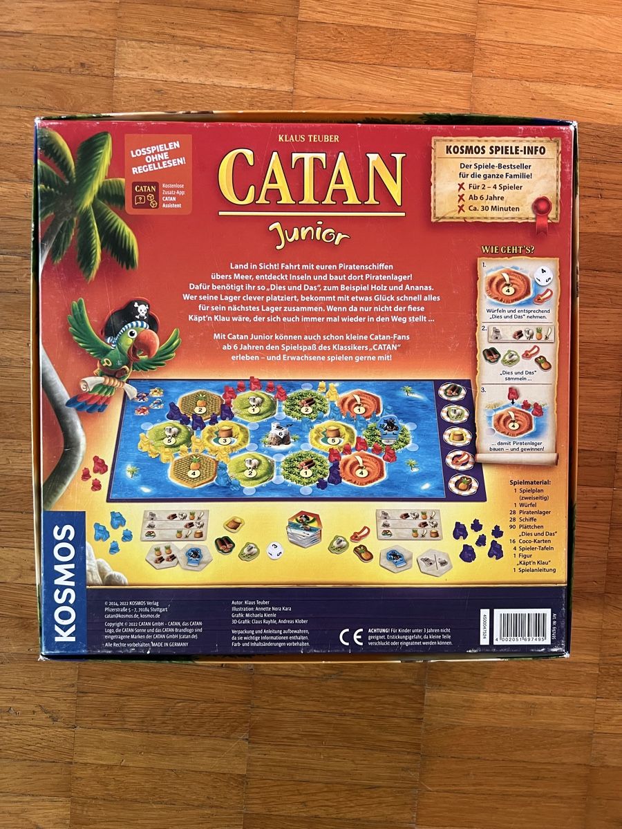 Kosmos Giochi: Catan Junior (Siedler) – Usato da Baden venduto da indyandy 1