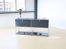 USM Haller Sideboard Anthrazitgrau 2x2
