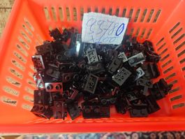lego 99780 lot de 100 pièces Black Bracket 1 x 2 - 1 x 2 Inv
