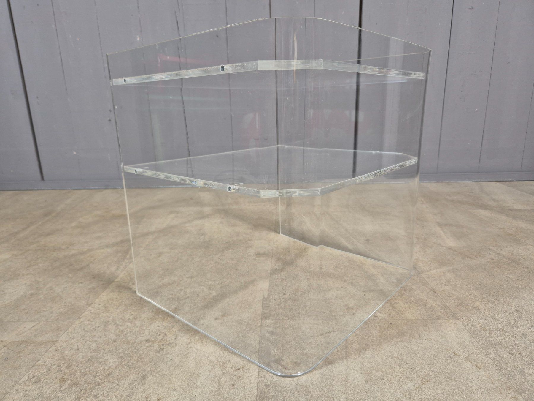 Nachttische: Plexiglas Nachttisch, Coffee-Table, Beistelltisch 2 Ablagen – Gebraucht aus Nottwil von Wondewa-Shop 6