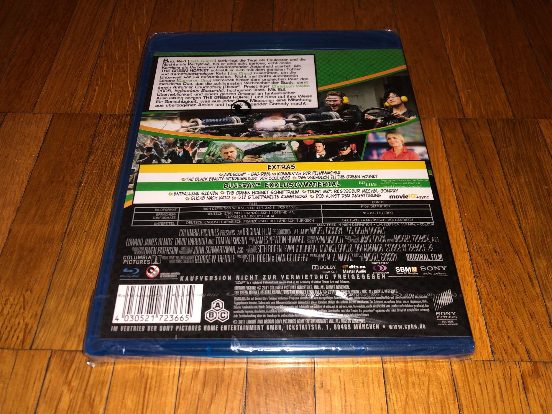 Tutti i DVDs: The Green Hornet - BLU-RAY - UNCUT – Nuovo e nell'imballaggio originale da Basel venduto da havsok 1