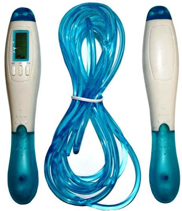 Springseile: Springseil mit digitalem Rundenzähler /   Jumping Rope – Neu und originalverpackt aus St. Gallen von schnaeppchen-preise
