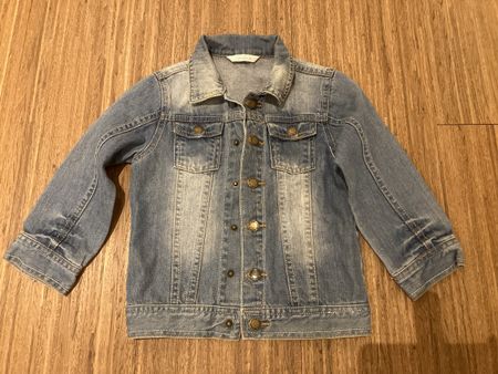 Jeans Jacke, Grösse 92, Smile, Top Zustand für Frühling! 🛍️