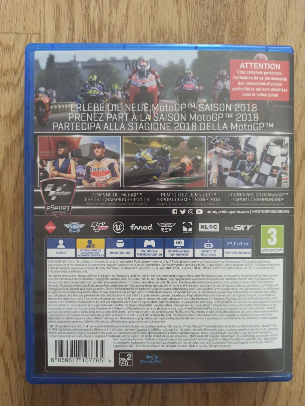 Giochi: MotoGP 18 PS4 / PS5 – Usato da Oberweningen venduto da mar_87mx 1